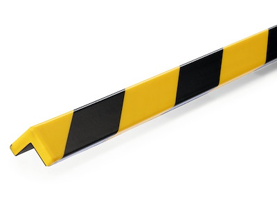 Hjørnebeskyttelsesprofil Durable C20 1m sort/gul magnetisk