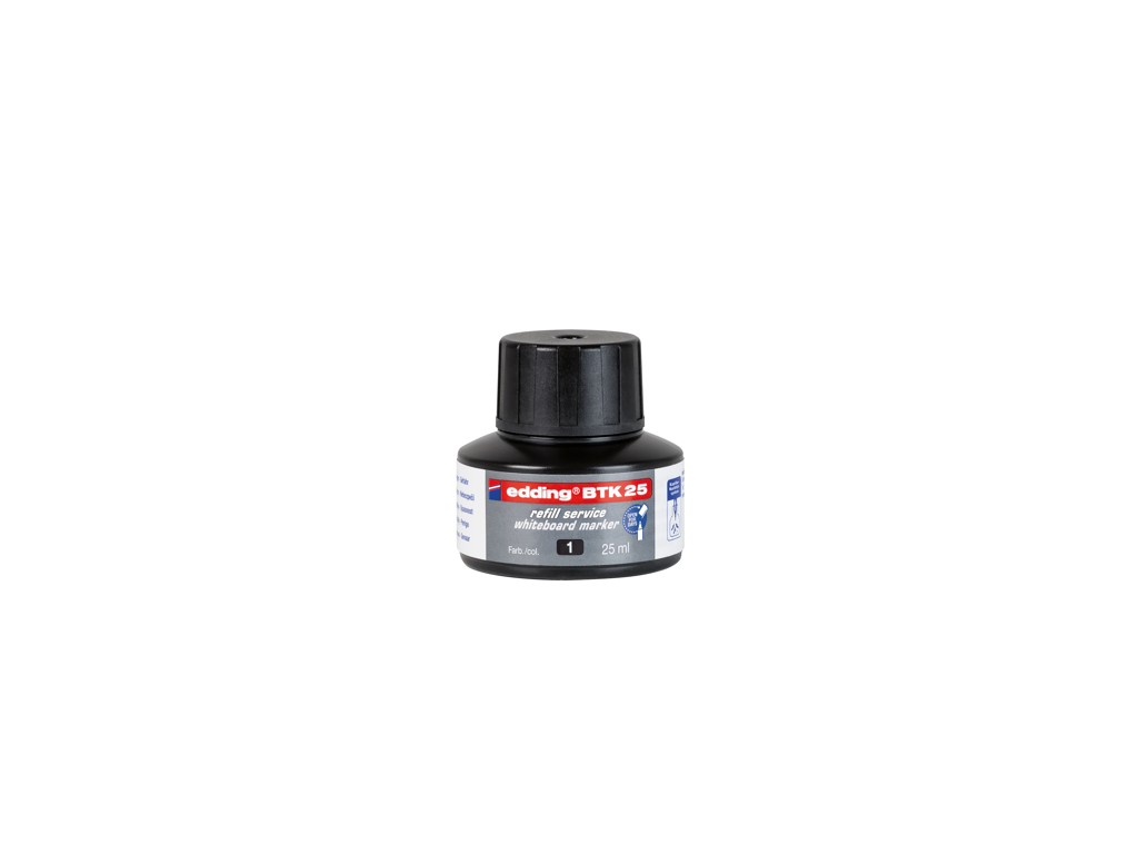 Refill Edding ink whiteboard 25 ml sort