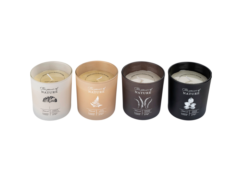 Duftlys Nature 4 ass dufte 42 timer 