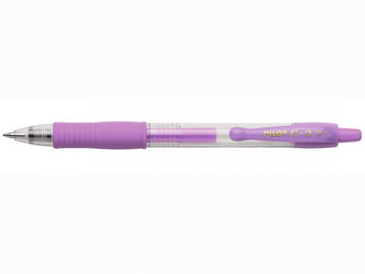 Pilot gelpen G-2 pastel 0,7 medium violet