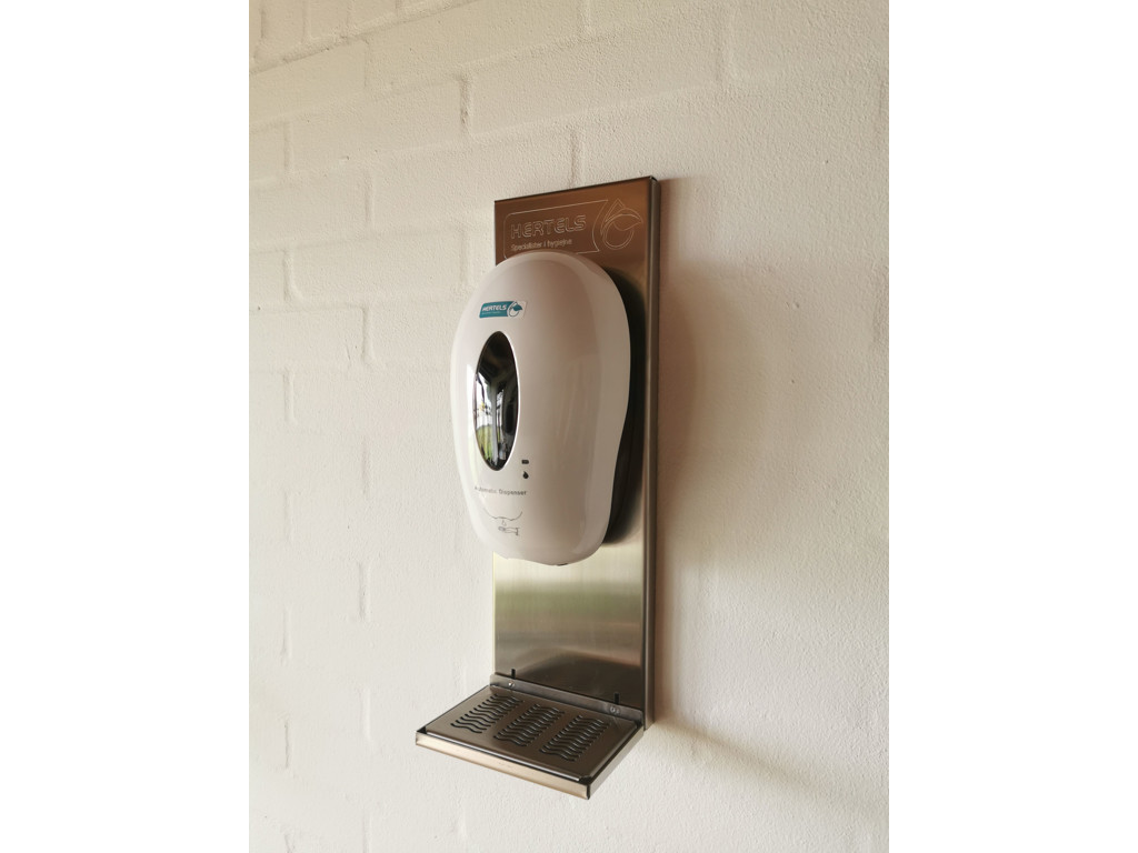 Vægstander Hertels rustfri stål 59 cm