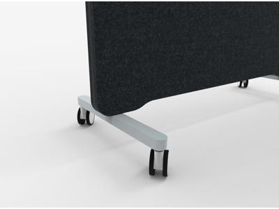 Lintex Edge T-fod Blade grå, med hjul 415 mm