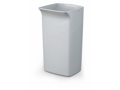 Affaldspand Durabin Square 40L. grå firkantet