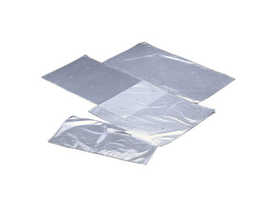 Plastpose 200x400x0,025 klar med huller 1000 stk