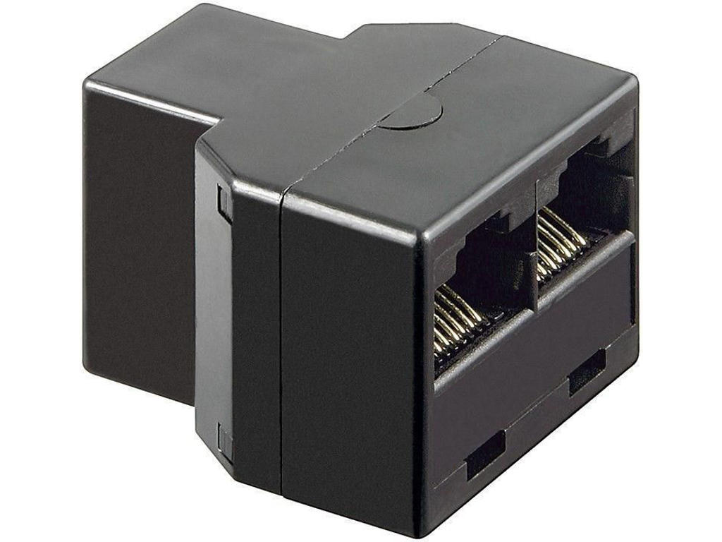 Microconnect Rj45 - 2 X Rj45 billede