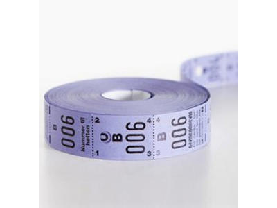 Garderobemærke 48 lilla 2-delt, 2x500