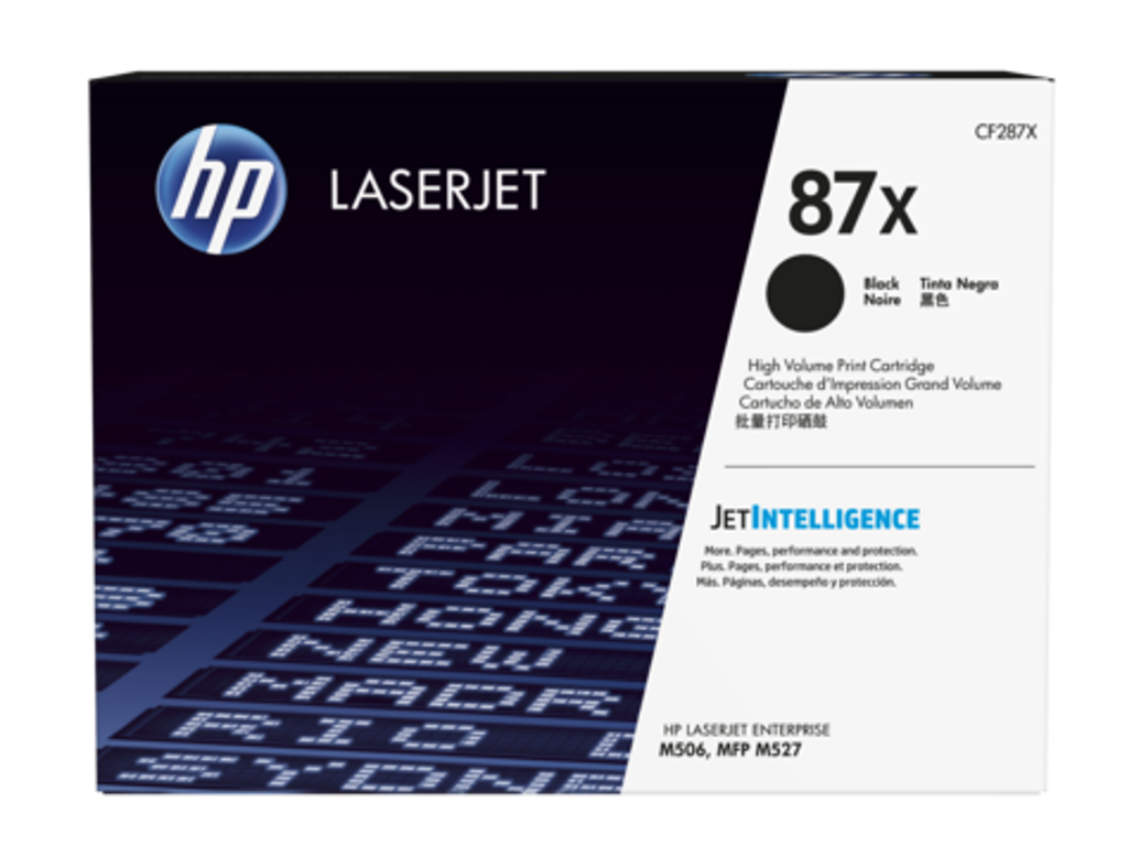 HP 87X toner CF287X sort, 18000 sider