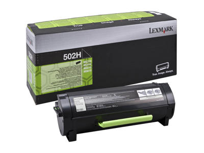 Lexmark toner 502H 50F2H00 sort, 5000 sider