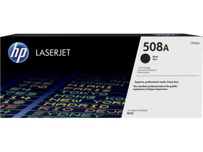 HP 508A toner CF360A sort, 6000 sider