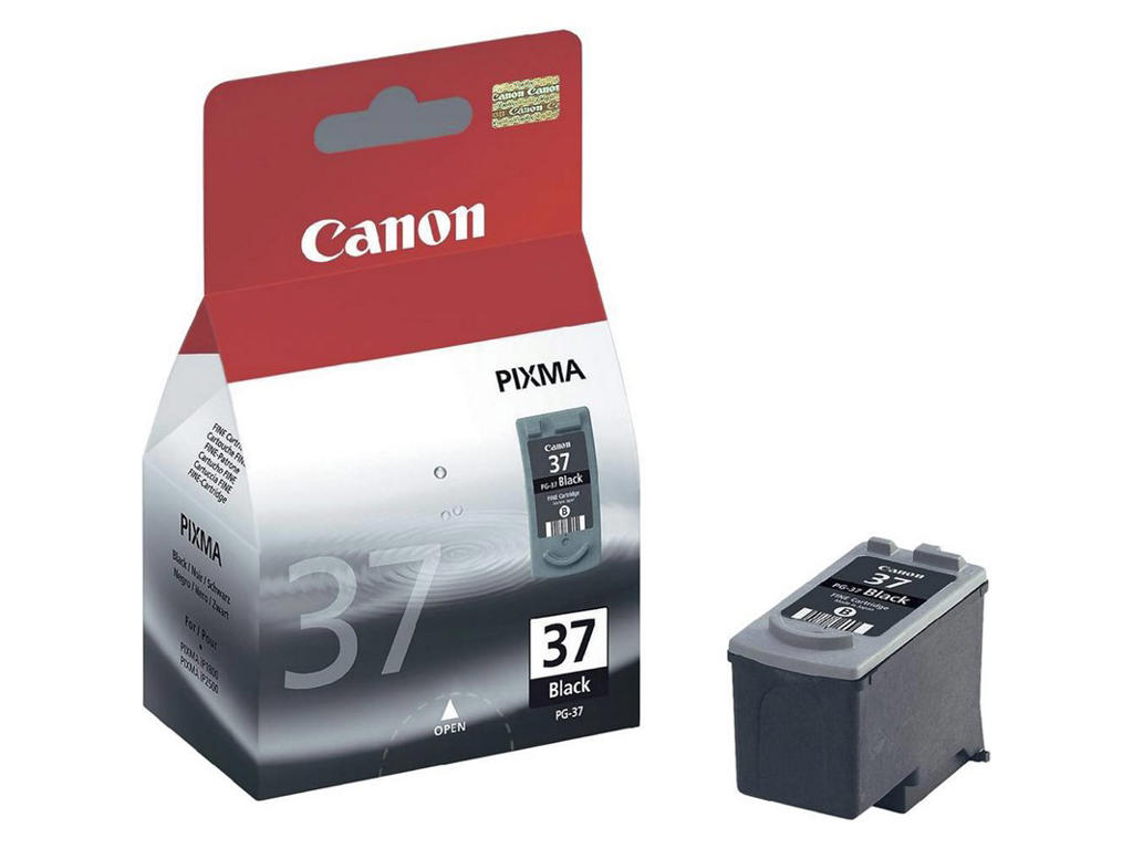 Canon blæk PG-37 sort