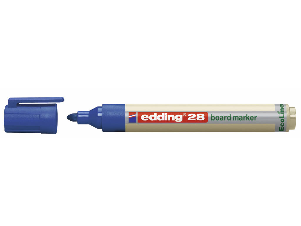 Whiteboardmarker Edding 28 Ecoline blå