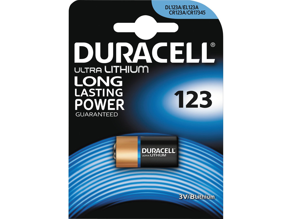 Batteri Duracell Photo CR123A