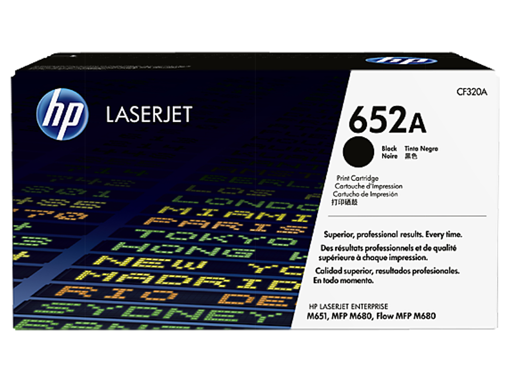 HP 652A toner CF320A sort, 11500 sider