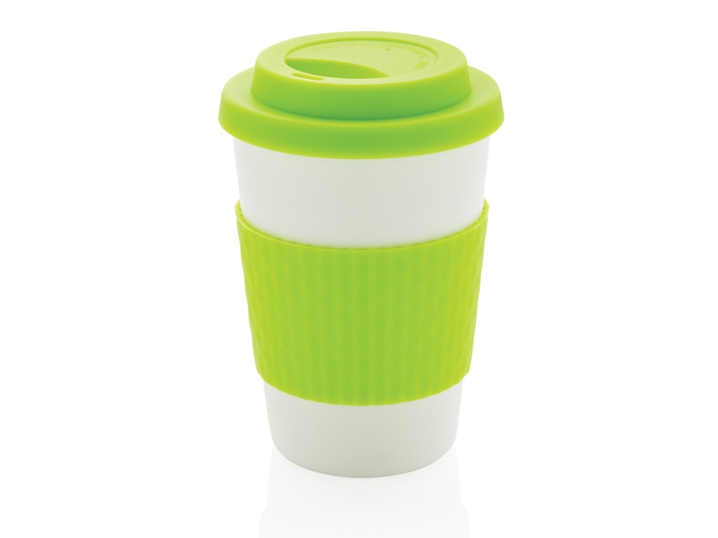 Genbrugelig kaffekop, 270 ml, grøn