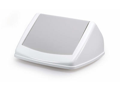 Vippelåg t/Durabin 40L. hvid/grå