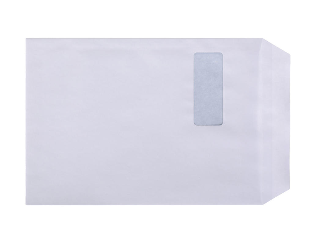 Kuverter C4P med rude 13746 100 stk.