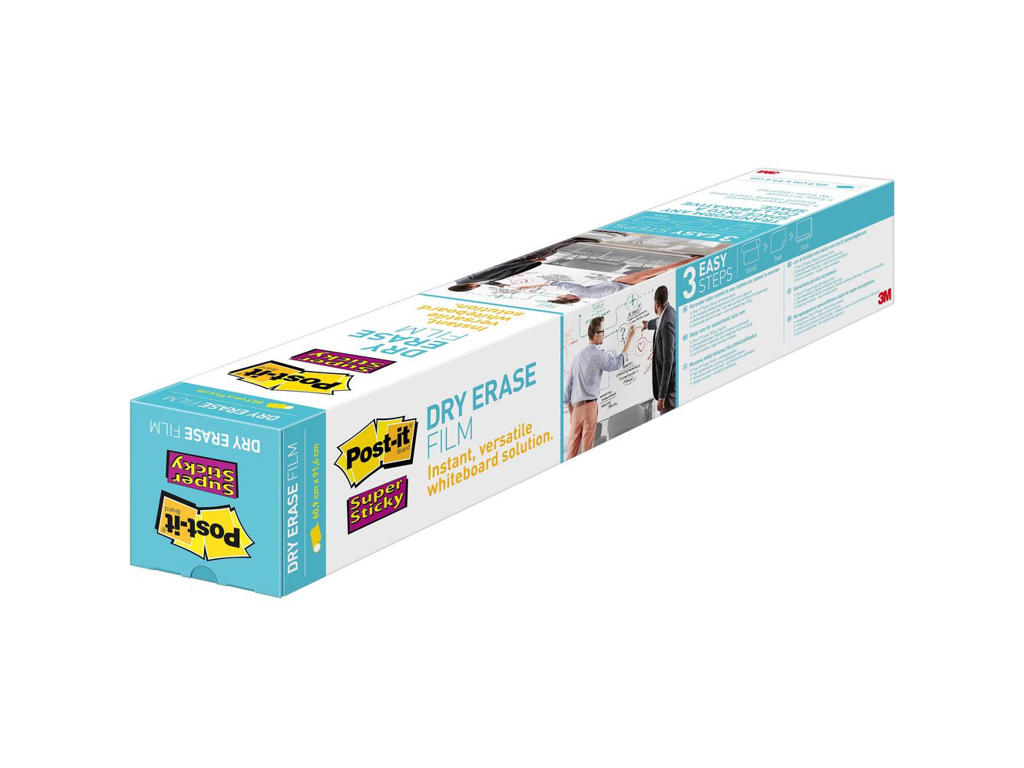 Film Post-it 1,219 x 2,438 m hvid Super Sticky