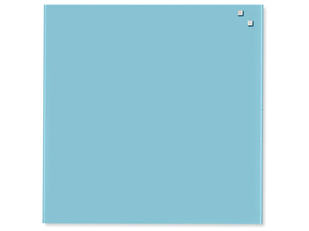 Magnetisk glastavle Naga | 45 x 45 cm | Turkis