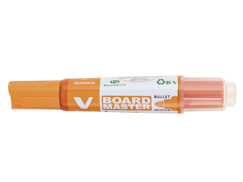 Whiteboardmarker Pilot Begreen rund orange