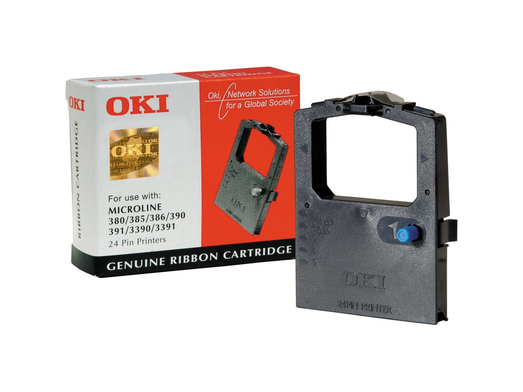 Farvebånd OKI ML380/390/3390 sort
