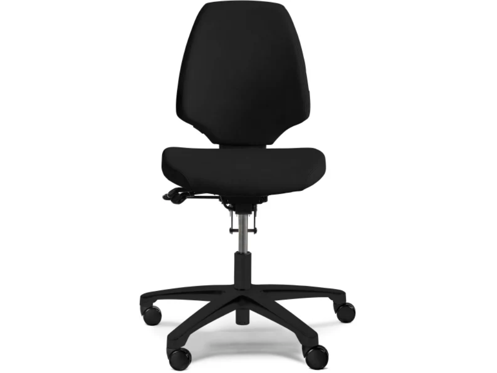 Kontorstol uden armlæn | RH Activ 220 |Sort