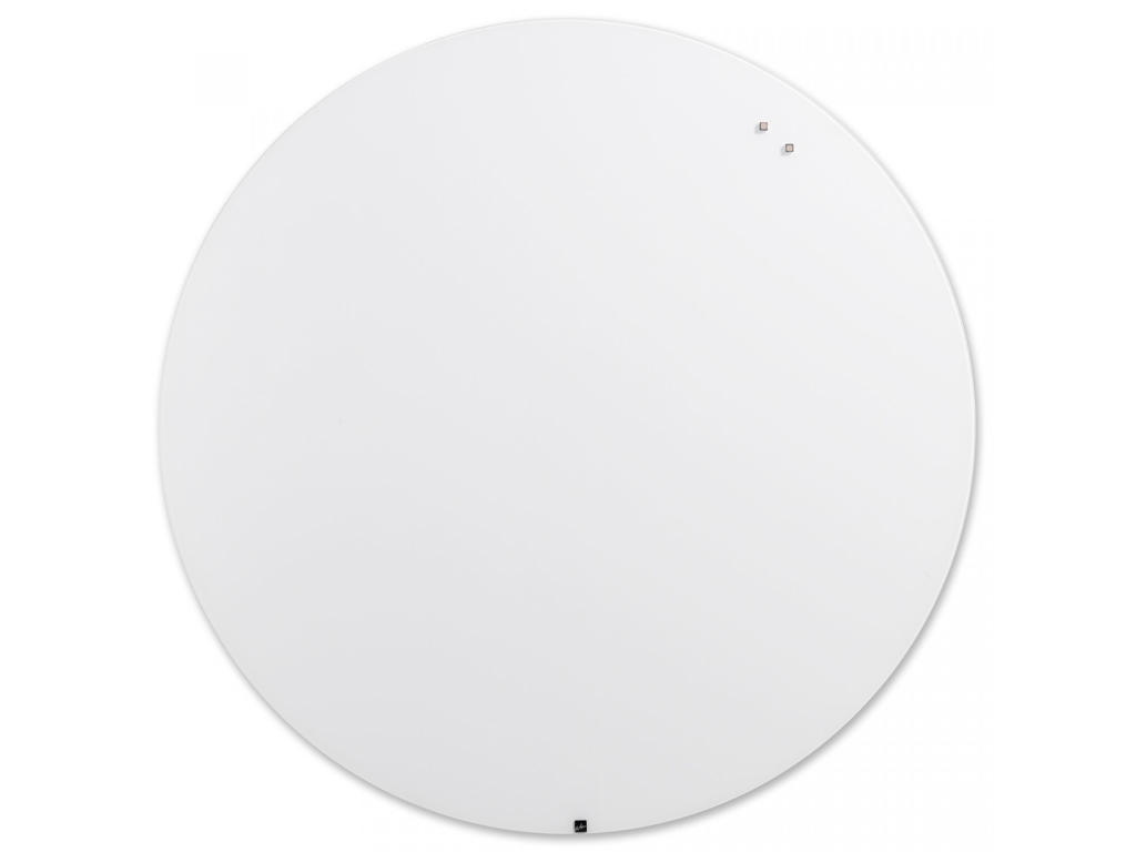 Magnetisk glastavle Naga | Ø 100 cm | Pure White