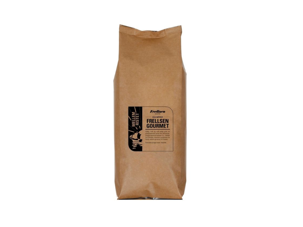 Frellsen kaffe | Gourmet | Hele bønner | 1 kg 