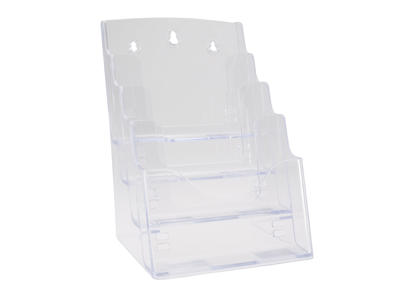 Brochureholder A5 4 rum til bord/væg