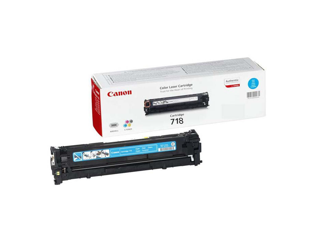 Canon toner 718C cyan, 2900 sider