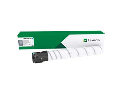 Lexmark toner 76C0HC0 cyan, 34000 sider