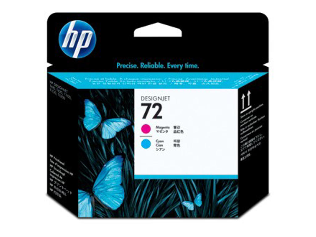 HP 72 Printhoved C9383A magenta / cyan