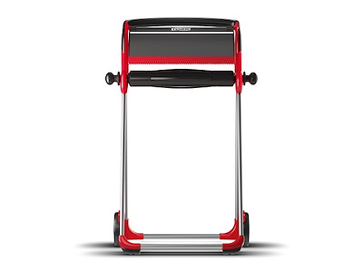Gulvstativ Tork W1 652008 sort/rød - Kræver Tork Dispenser aftale