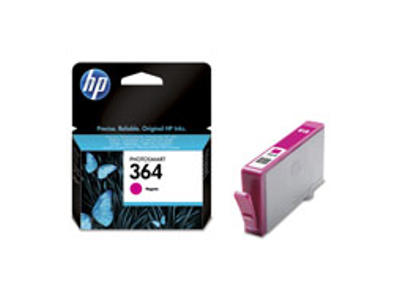 HP 364 blæk CB319EE magenta, 300 sider