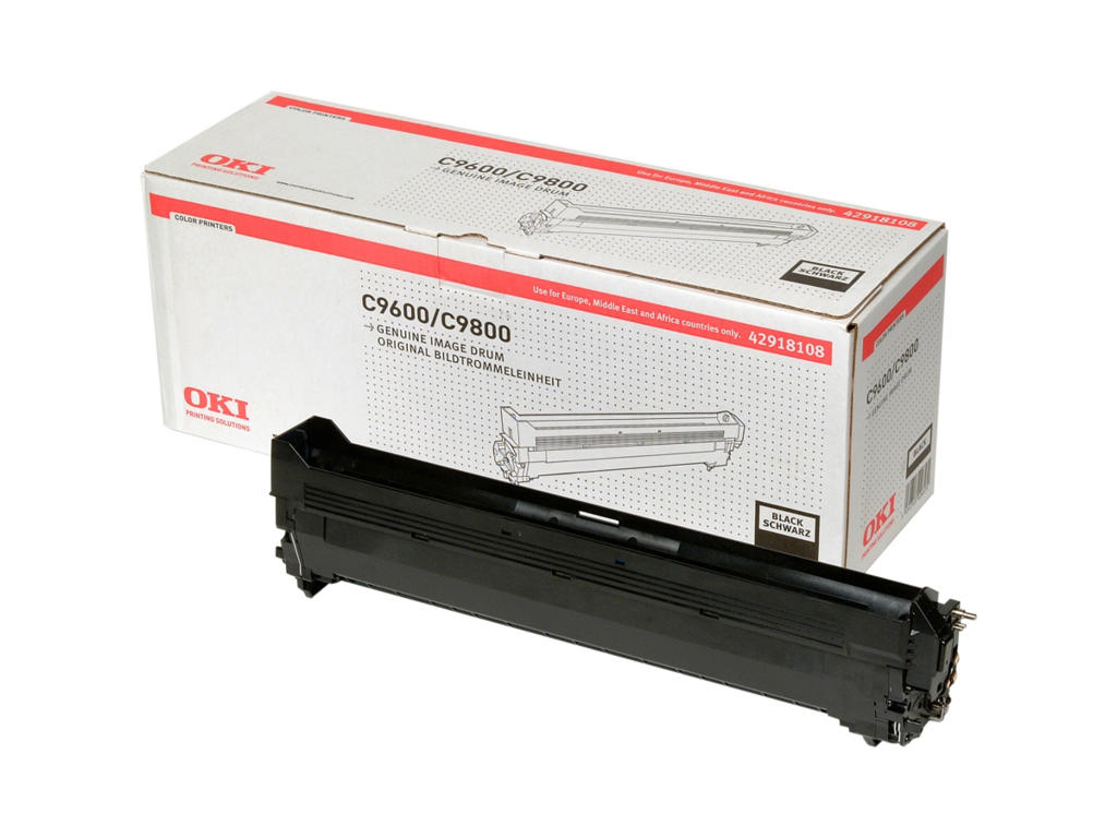 OKI TROMLE C9655 SORT, 30000 sider