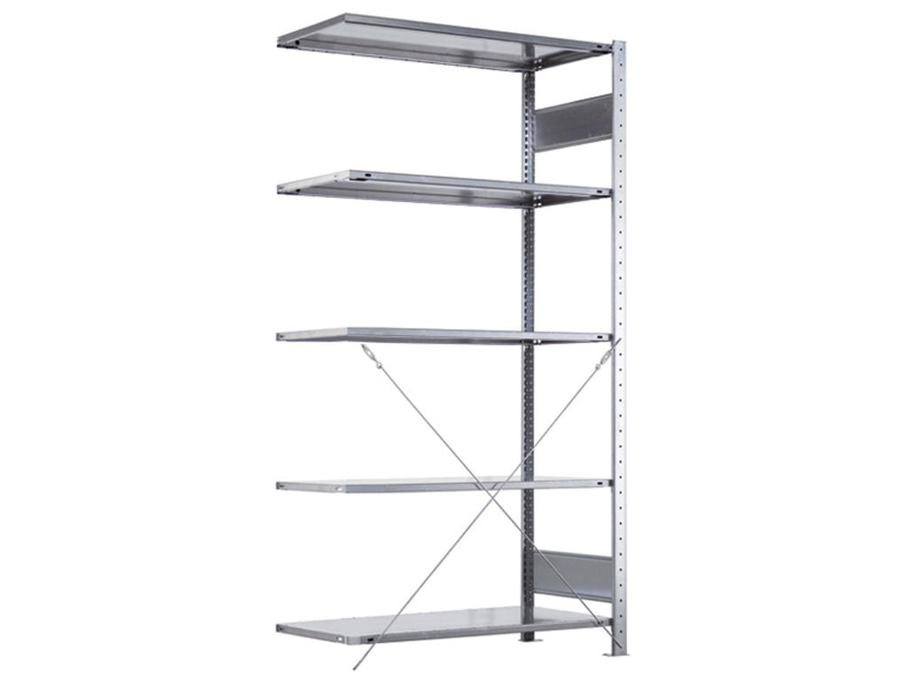 Lagerreol Boltless påbygning 40 cm