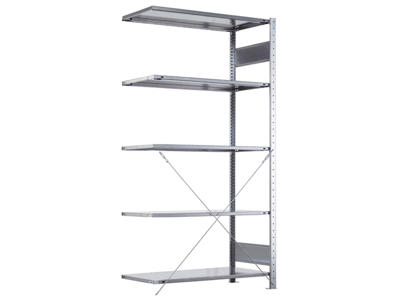 Lagerreol Boltless påbygning 40 cm