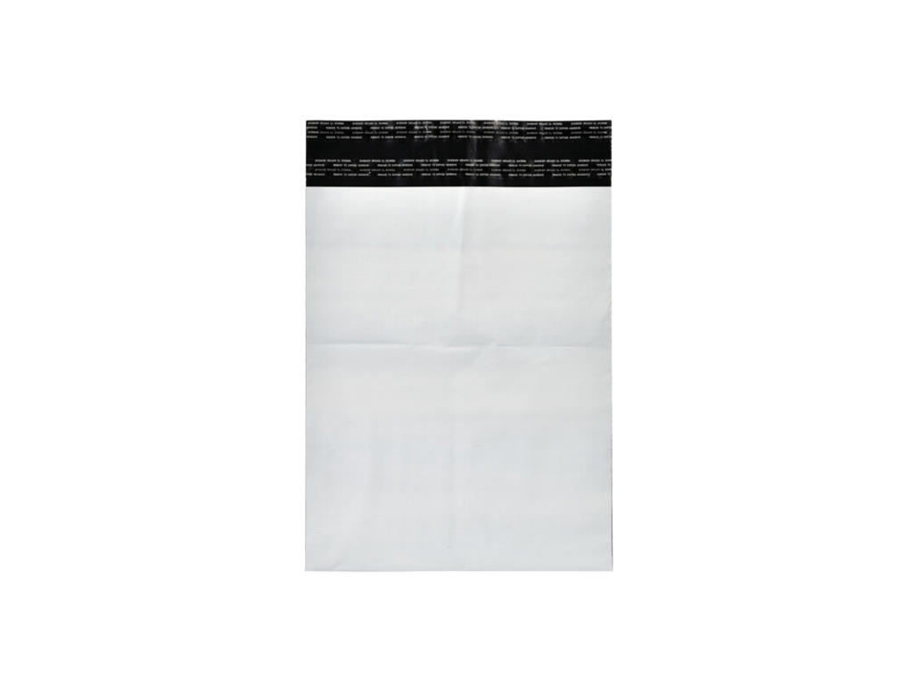 Forsendelsesposer 340x420 mm hvid med returtape 100 stk