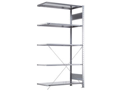 Lagerreol Boltless påbygning 30 cm