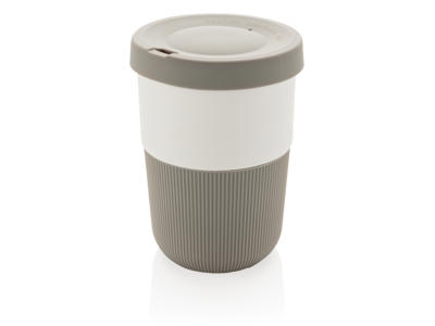 PLA kaffekop "to-go" 380ml, grå