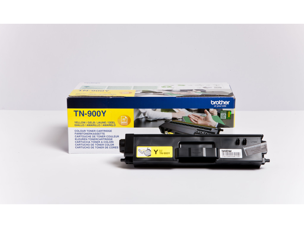 Brother toner TN-900Y gul, 6000 sider