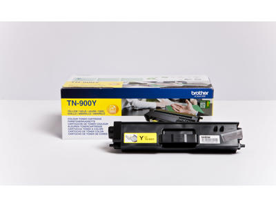 Brother toner TN-900Y gul, 6000 sider