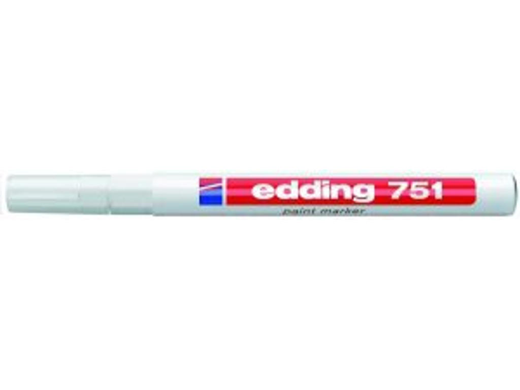 Paintmarker Edding 751 hvid