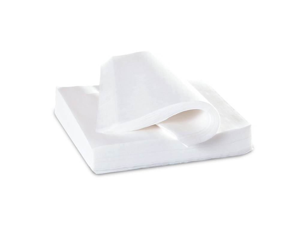 Servietter 40x40 cm 3-lags Hvid 70 stk billede