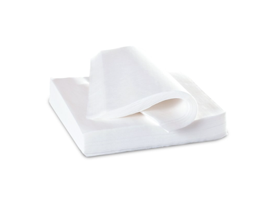 Servietter 40x40 cm 3-lags hvid 70 stk