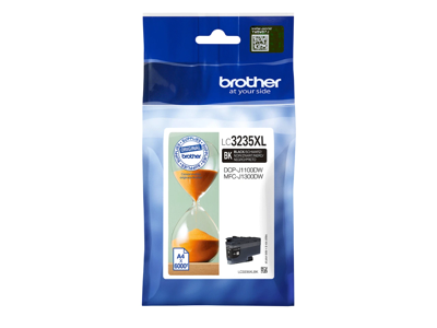Brother blæk LC3235XLBK sort, 6000 sider