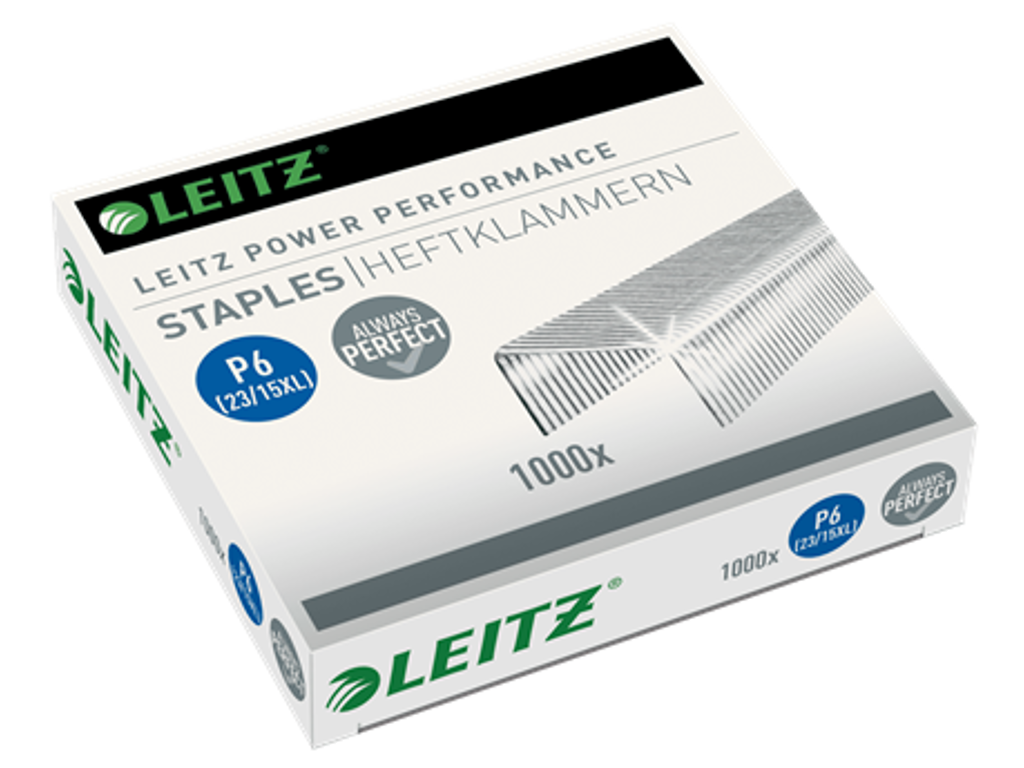 Hæfteklamme 23/15 Leitz 1000 stk.