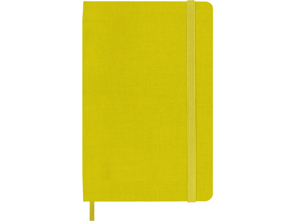 Notesbog Moleskine | Classic Hard | Linjeret | Pocket | Hay-Yellow silke