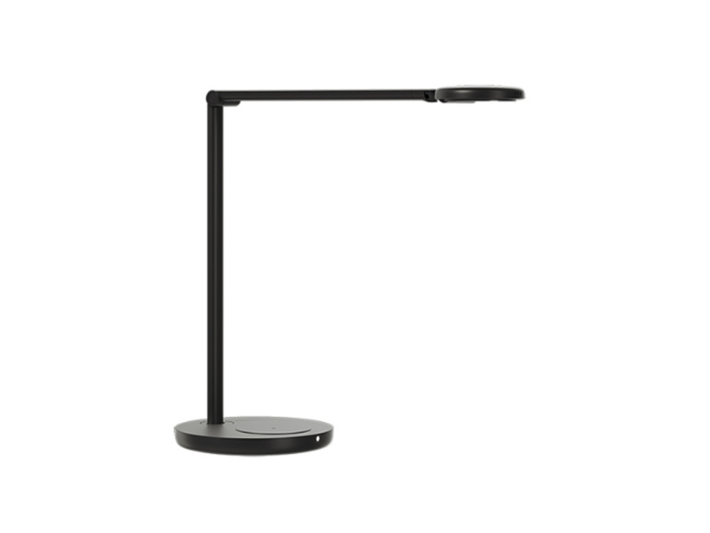 Bordlampe Luxo | Motus Flat med CCT og opladning i bordfod | sort