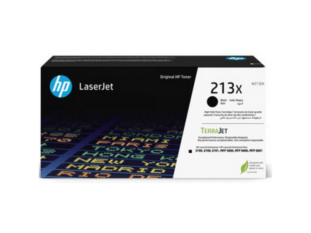 HP 213X toner W2130X sort, 9000 sider