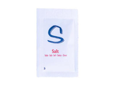Salt i portionsbrev 1 g 2000 stk